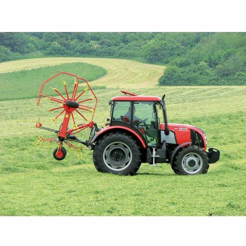 Čtyřrotorový obraceč píce Rozmital OZ - 454