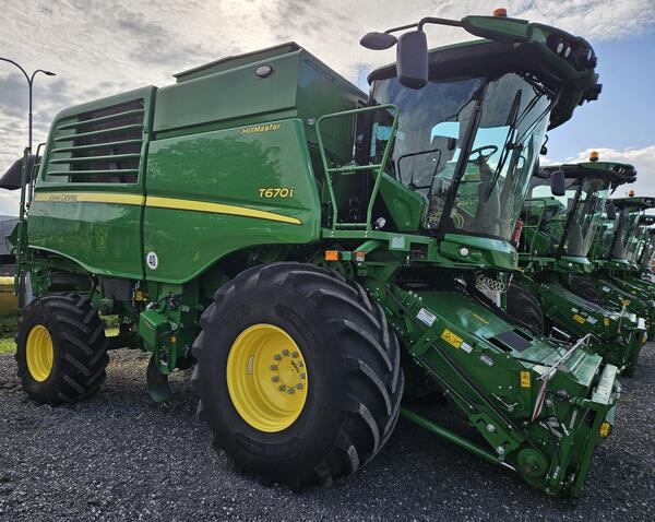 Sklízecí mlátička John Deere T670 Hillmaster 4x4+ 730X  + Harvestlab