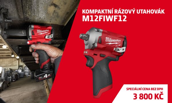 KOMPAKTNÍ RÁZOVÝ UTAHOVÁK M12FIWF12