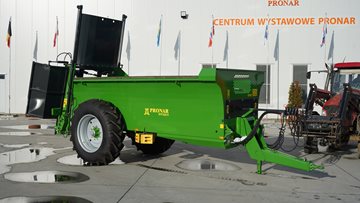 Jednoosé rozmetadlo statkových hnojiv PRONAR NV161/1