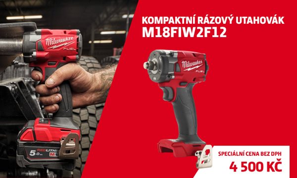 Kompaktní rázový utahovák M18FIW2F12