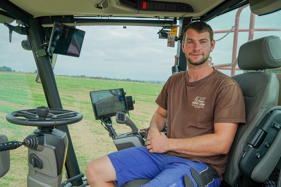 Daniel Holub, jednatel podniku Farma Holub s.r.o.
