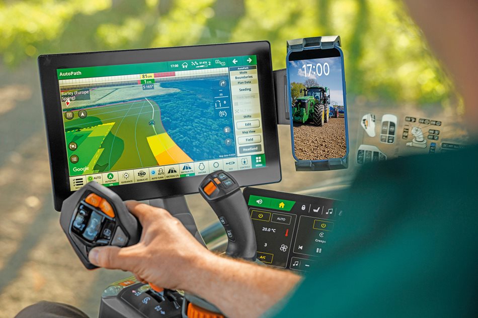 r2g099753_LSC.jpg John Deere představuje modernizované traktory řad 8R, 8RT a 8RX ve výkonovém rozsahu 280–410 k