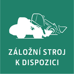 Záložní stroj k dispozici