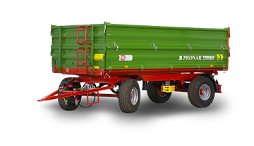 Třístranně sklápěný přívěs PRONAR T653/2