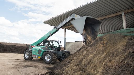 Teleskopický manipulátor či nakladač KRAMER