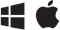 Kompatibilita s operačními systémy Windows a MacOS
