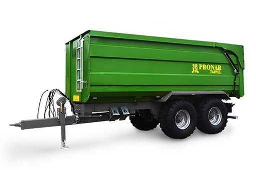 Dozadu sklopný návěs PRONAR T669XL