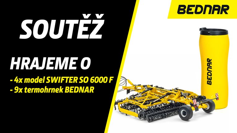 Soutěže BEDNAR SWIFTER 2023 - ceny